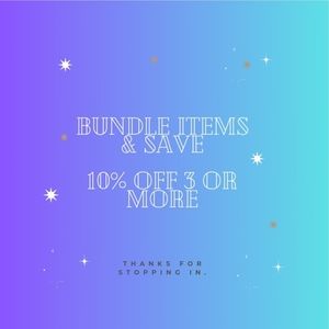 Bundles, do it, just do it.